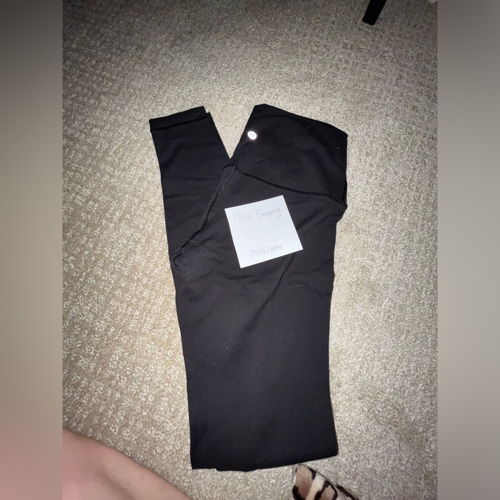 Lululemon Wunder Train 29” Size 6/8